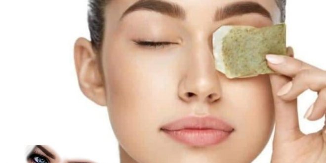 How tea bags on eyes restore your eye's youth