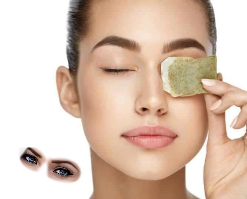 How tea bags on eyes restore your eye's youth - healthy life for all